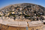 City view of Amman from the highest hill