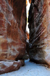 At some point the Siq is only 2m wide, providing the best defence against invaders