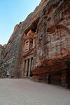 Completely craved from the sandstone of Petra is the famous Treasury of Petra