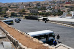 The bus station to Amman, 4 hrs non-stop crampped in a mini-bus