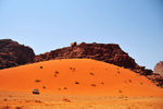 The red sand dune