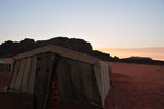 sunrise at the camp