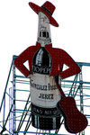 Tio Pepe Sherry, famous icon at Peurta del Sol