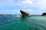 Let's fast forward to departure date. This is the main jetty where all the guests will arrive and depart from