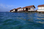 The front view of our Villa (photographed while snorkeling)