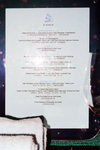 5th night dinner - menu
