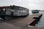 This ferry will take us from the airport island to Male