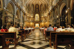 Inside Basilica, at that moment there was a 1 o'clock service
