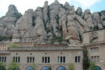 View of the mountains from the shops level