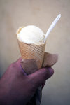 Almond cone with a spoon (5 DHM)