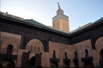 The medersa also has its own mosque and green-tiled minaret