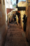 The alley leading to the tanneries