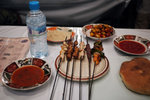 So I choose Mixed grill brochettes (75 DHM) - the look was better than the taste