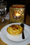 + apple pie (total 130 DHM) ... fine dining indeed...