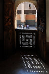 This study has got a mashrabiyya (wooden-lattice screen) balcony