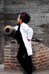 From the way she poses, this little girl surely has a talent. PS She did not know I was shooting her