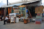 The souq inside the Medina. Definitely nothing compared to Marrakesh's or Fez's. But it has many painting stores.