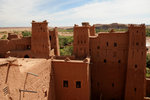 The Kasbah front, as seen from inside