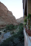 The gorge seen from the hotel