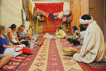Berber carpet weaving demonstration