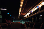 The interior of our coach. After being bored for ten hours, one would start to take photos of even the most uninteresting subject.