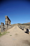 Decumanus Maximus, the ceremonial road from Triumphal Arch to Tangier Gate