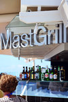 Mast Grill is very popular for swimmers and sunbathers
