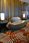 Artistic furniture near the Grand Foyer