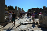 Curetes Street, one of the three main streets of Ephesus, from the Hercules Gate to the Library of Celsus