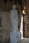 Statue inside the keep