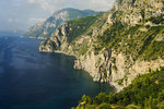 One of the many beaches found along the Amalfi Coast