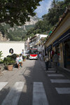 Yep, this is Positano, narrow one-way streets for cars and pedestrians