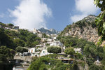 Positano is a town built on the hill, so you would expect settlements can be found from the beach level all the way to the top of the hill!