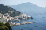 View of Amalfi town