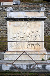 Altar in the precinct of the Deified Vespasian - Trumpeter, victimarius and bull
