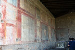 The Macellum was Pompeii's marketplace for meat and fish.  Today it houses two plaster casts encased in rather grimy display cases.