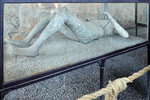 A close-up of these plaster mummies