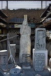 besides potteries, there are also statues....