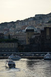The glass dome belongs to galleria umberto I, the famous shopping centre in Naples