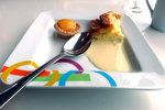 Bread and butter pudding was always there!