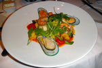 Mediterranean Seafood Orzo, with Orzo Pasta, Scallop, Shrimp and Mussels