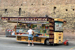 A gelato store near Vatican