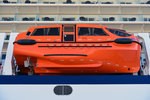 But each lifeboat is very modern and should fit quite a few people (I hope!)