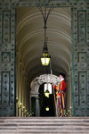 From the Basilica, there is a passage to the Vatican Apostolic (Papal)Palace through this entrance