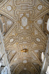 The ceiling of the portico, also designed by Maderno