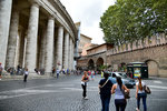 When you see this you know that you are near to St. Peter's Basilica, the largest in the world