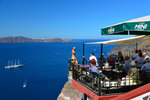 This is just a typical restaurant you find along Fira...