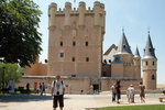 Rear view of Alcazar