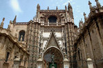 Seville Cathedral, one of the largest in the world, comes third after St Peter's in Rome and St. Paul's in London.