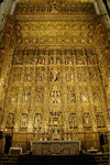 Capilla Mayor, whose Gothic retablo (altarpiece) is reckoned to be the biggest altarpiece in the world
